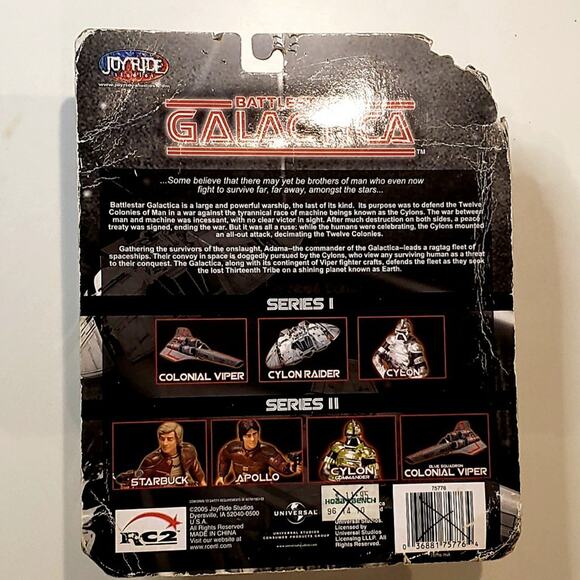 ⭐🔫 New APOLLO Battlestar Galactica JoyRide Studios Universal Series 2 2005 🔫⭐ - Picture 2 of 2